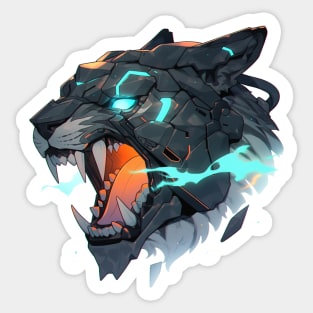 Cyber Tiger Sticker